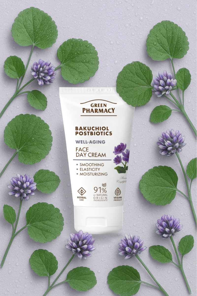 Набір для обличчя Green Рharmacy Well-aging Бакучіол і постбіотики 